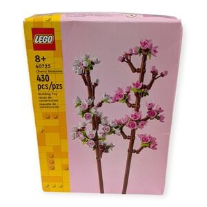 LEGO Cherry Blossoms 40725 Botanical Collection Building Set 430 Pieces Pink
